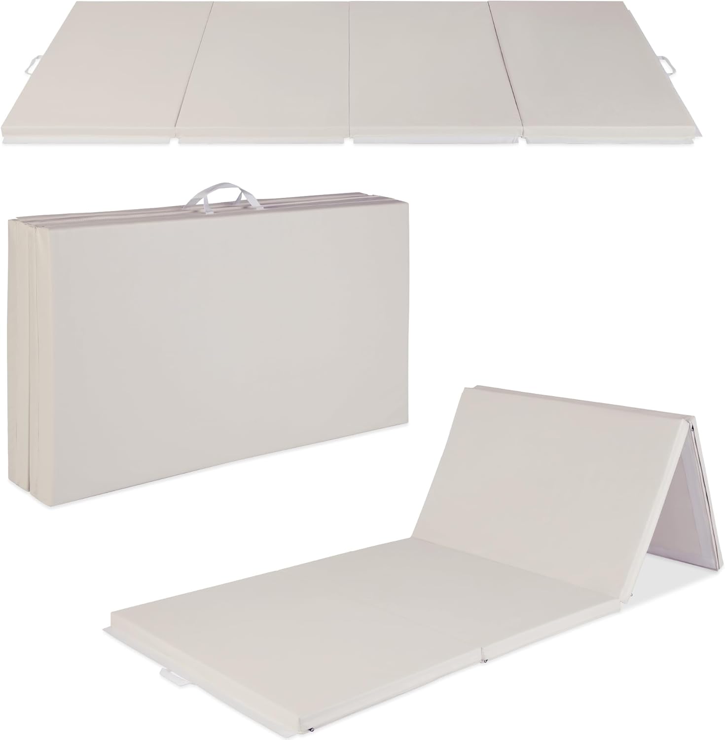 10ftx4ftx2in Folding Gym Mat for Exercise and Fitness