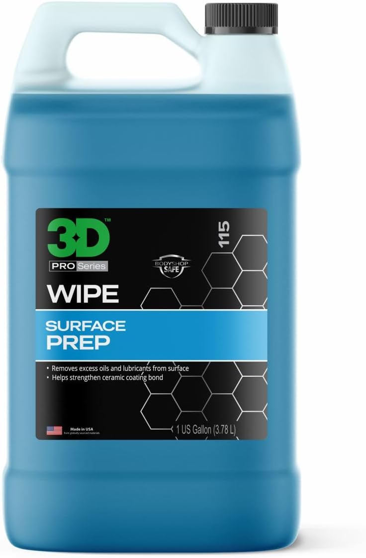 3D Wipe Ceramic Coating Surface Prep for Perfect Paint Finish