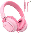 Volume-Limited Kids Headphones - Mokata Pink