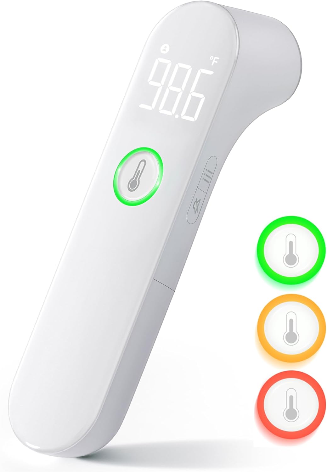 Fast Accurate Baby Thermometer - Fever Alarm, Mute Mode
