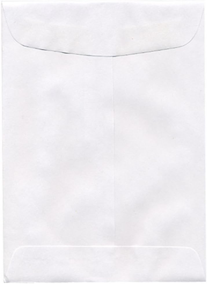 JAM Paper 5 x 7 1/2 Open End Envelopes - Perfect for All Uses