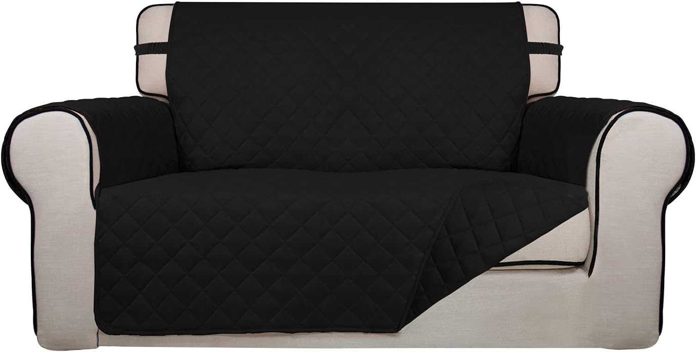 PureFit Reversible Quilted Sofa Cover for Loveseat Protection