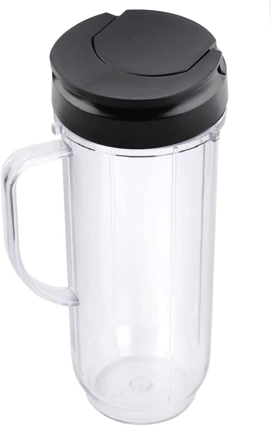 22oz Magic Bullet Cup & Lid - Compatible Replacement