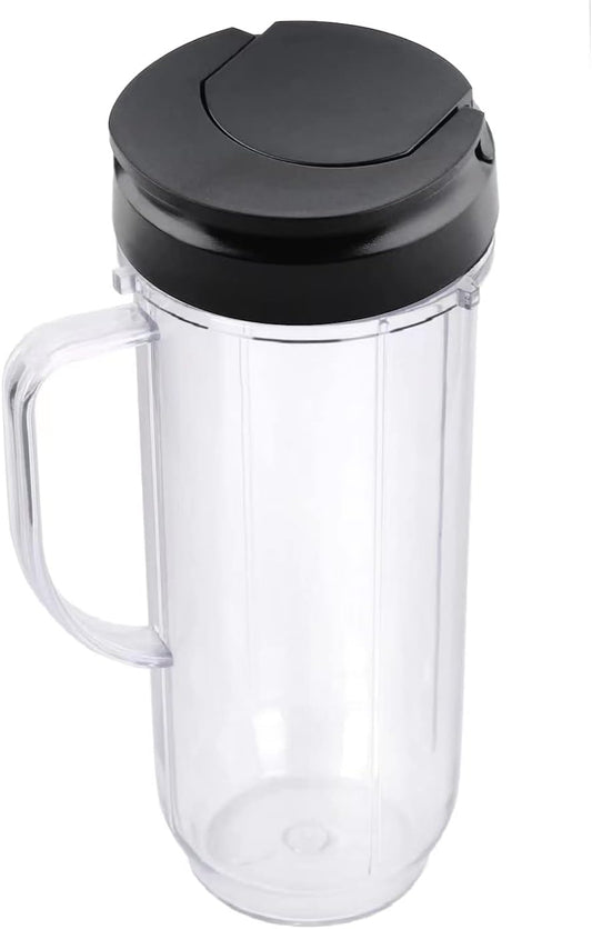 22oz Magic Bullet Cup & Lid - Compatible Replacement