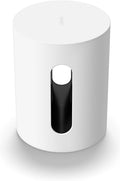 Sonos Sub Mini - Compact Wireless Subwoofer with Deep Bass
