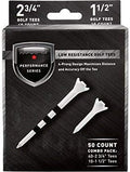 Maxfli Low Resistance Golf Tees - 50 Pack: Boost Your Performance!