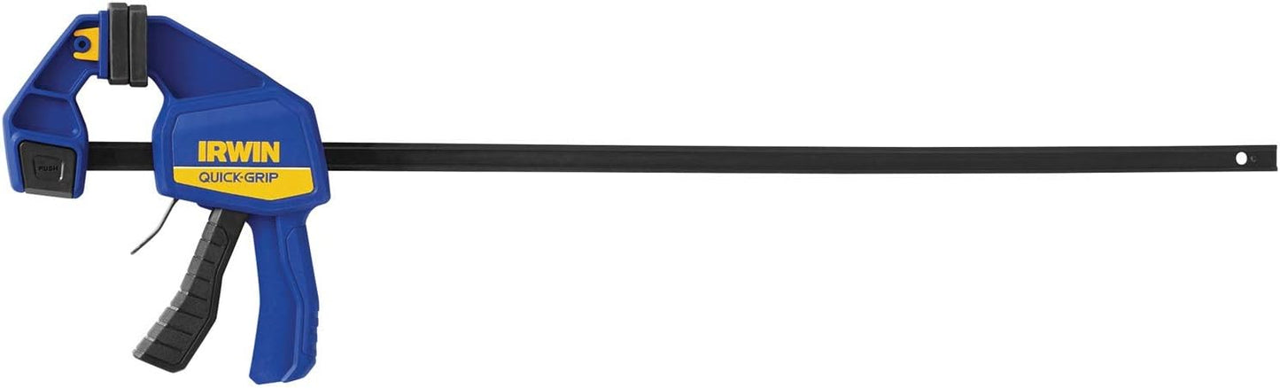 IRWIN QUICK-GRIP Bar Clamp for One-Handed Clamping and Spreading