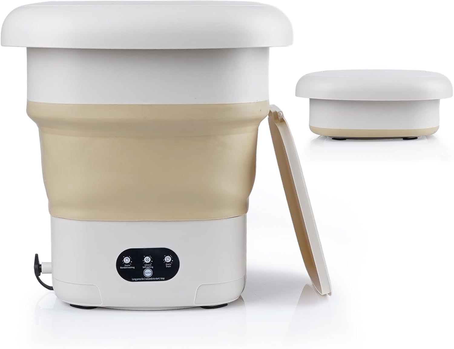 Compact 9L Mini Washer: Deep Clean Anywhere!