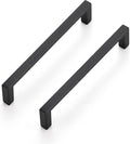 Ravinte 30 Pack Matte Black Cabinet Pulls 5 in Hole Center - Slim