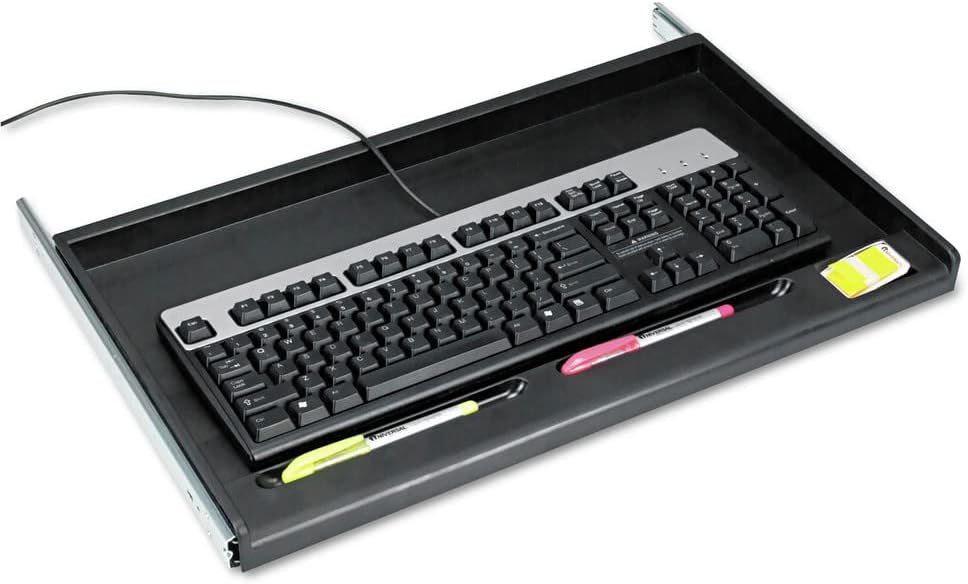 Innovera IVR53010 Standard Underdesk Keyboard Drawer - Ergonomic Workspace Essential
