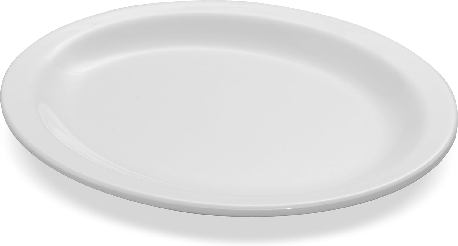 Kingline Plastic Oval Platter for Home and Restaurant Use