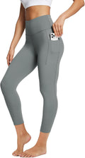 Women's High Waisted Leggings with Pockets 7/8 - Tummy Control baleaf