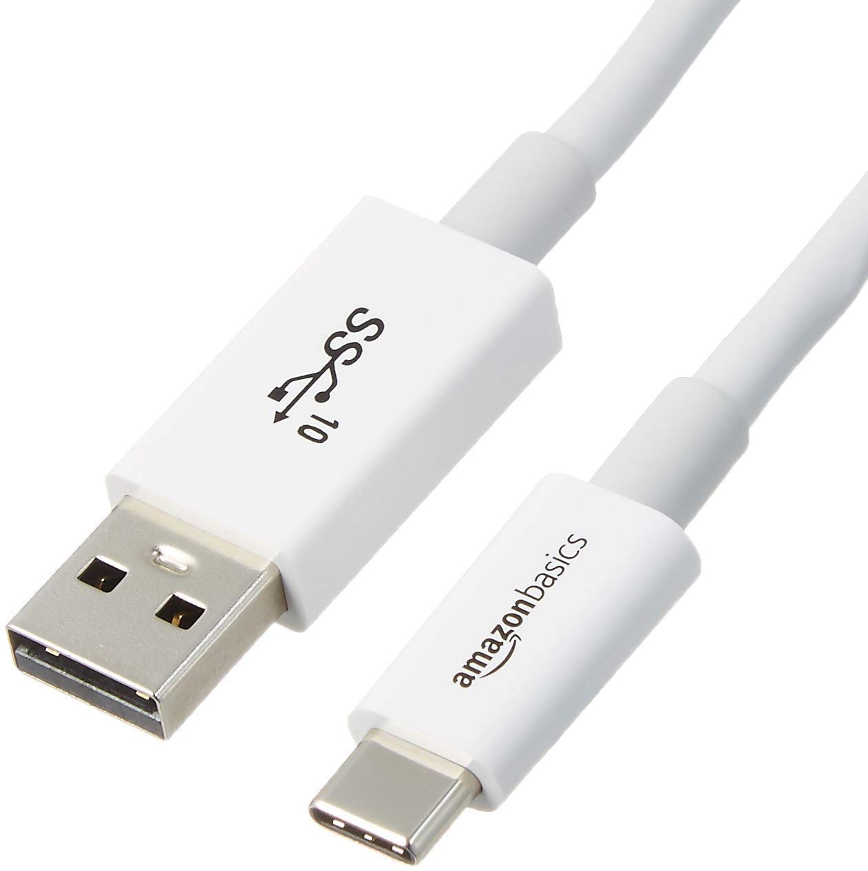 Basics Fast Charger Cable, High-Speed 10Gbps, USB-IF Certified