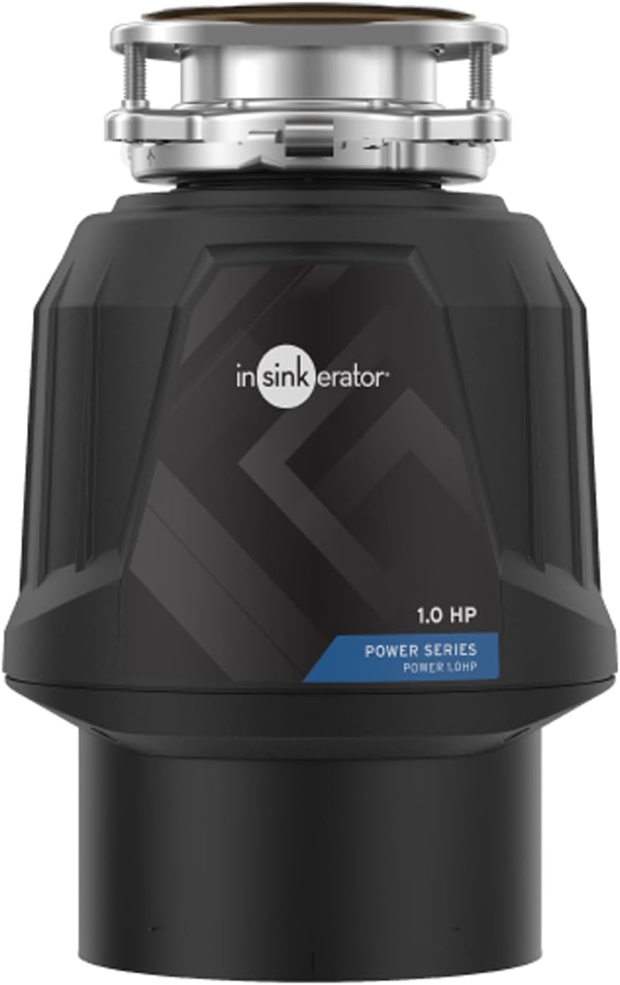 InSinkErator Power 1HP Garbage Disposal for Effortless Kitchen Cleanup