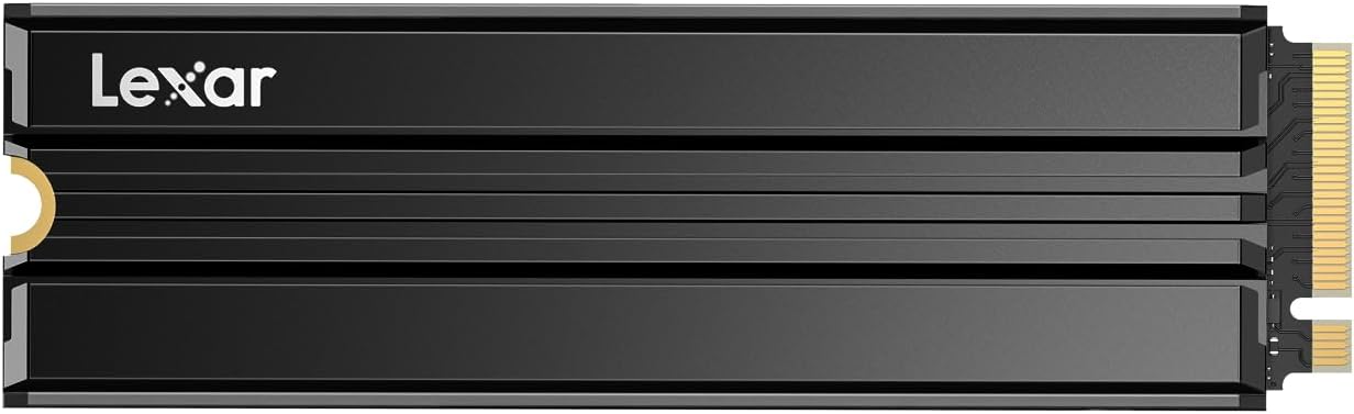 Lexar 4TB NM790 SSD with Heatsink for Gamers and Creators