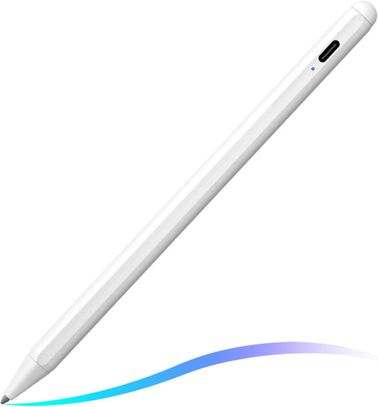 FOJOJO Stylus Pen: Fast Charge, Palm Rejection - iPad Pro Compatible!