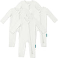 Baby Long Sleeve Romper Jumpsuit - Soft Rayon 2-Way Zipper