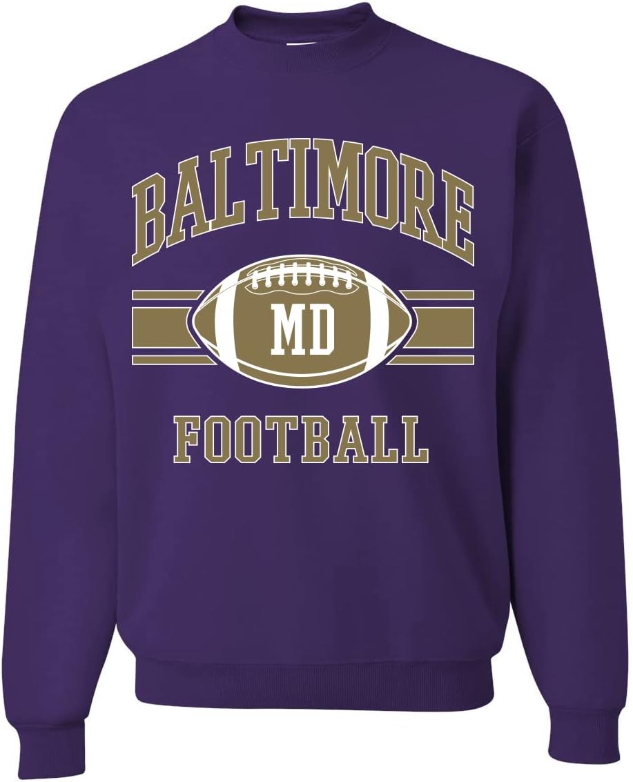 Wild Bobby City of Arizona Football Fantasy Crewneck Sweatshirt