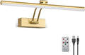 Wireless Picture Light Gold - Rechargeable 5200mAh Picture Lamp