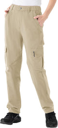 Rdruko Women's Hiking Cargo Pants Water-Resistant Quick