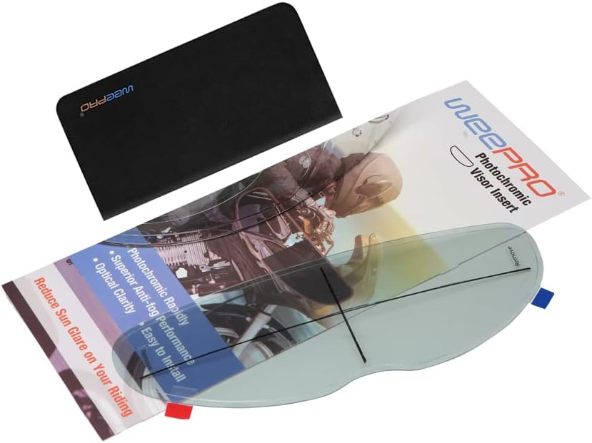 Photochromic Anti-Fog Film for Motorcycle Helmet Visor Shield