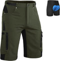 Ally Men's Cycling Shorts with 4D Padding for Enhanced Riding Comfort