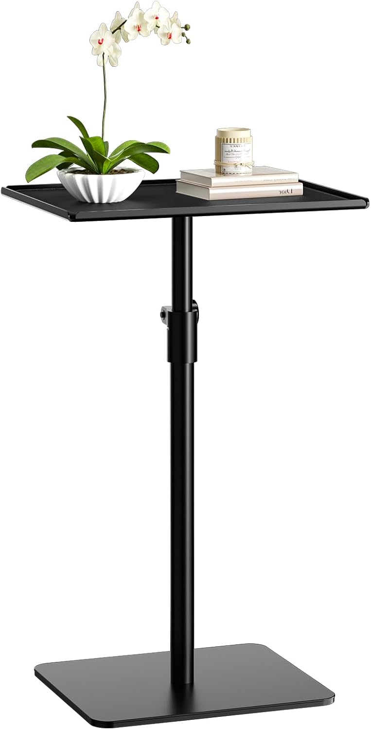 Adjustable Metal Side Table by RCHYFEED