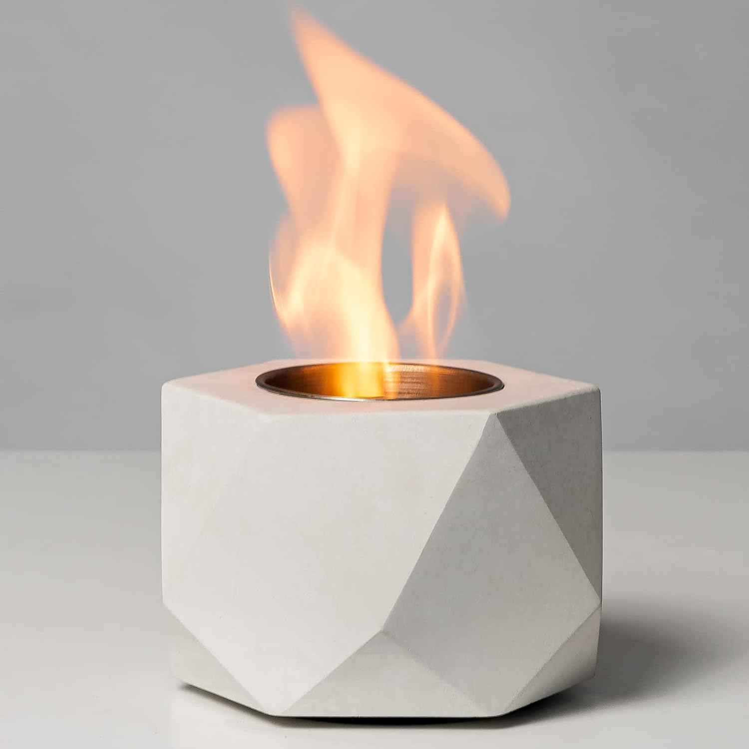 Table Top Fire Pit Bowl - Portable Indoor Outdoor Fireplace