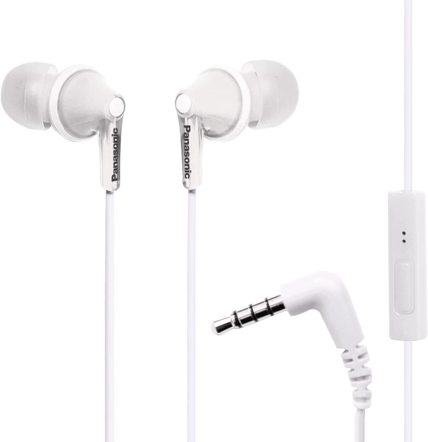 Panasonic ErgoFit Earbuds - Custom-Fit with Mic