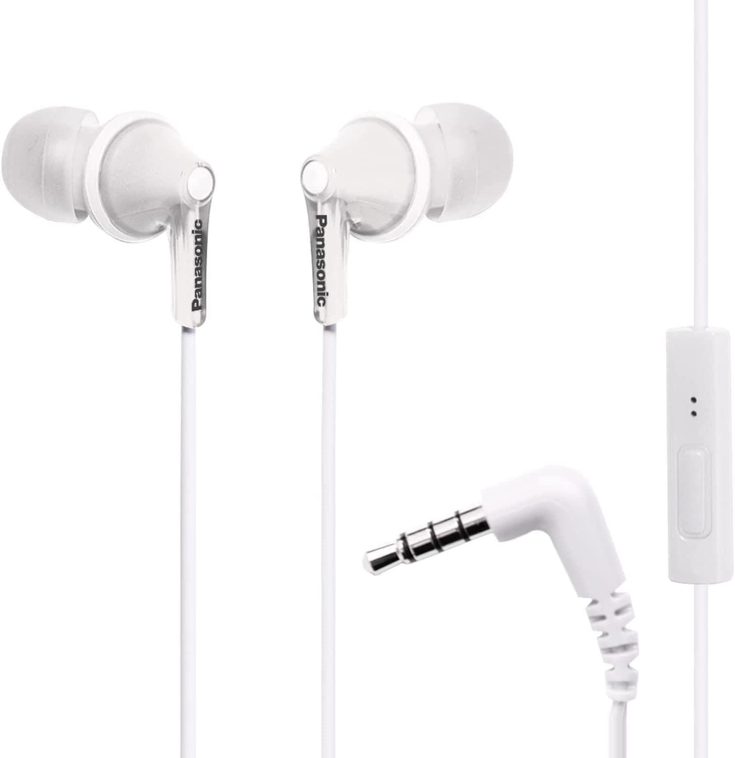 Panasonic ErgoFit Earbuds - Custom-Fit with Mic