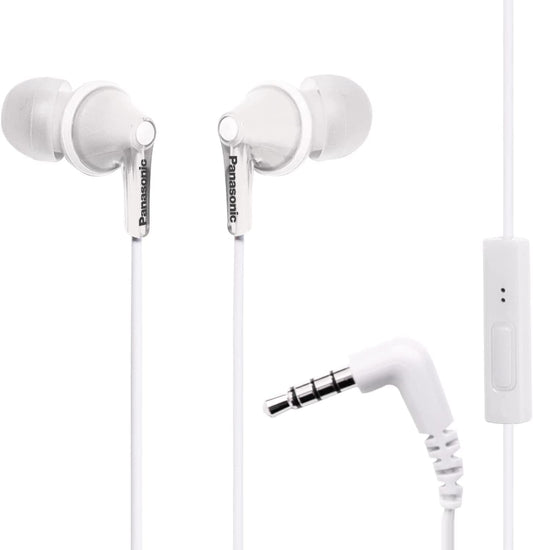Panasonic ErgoFit Earbuds - Custom-Fit with Mic