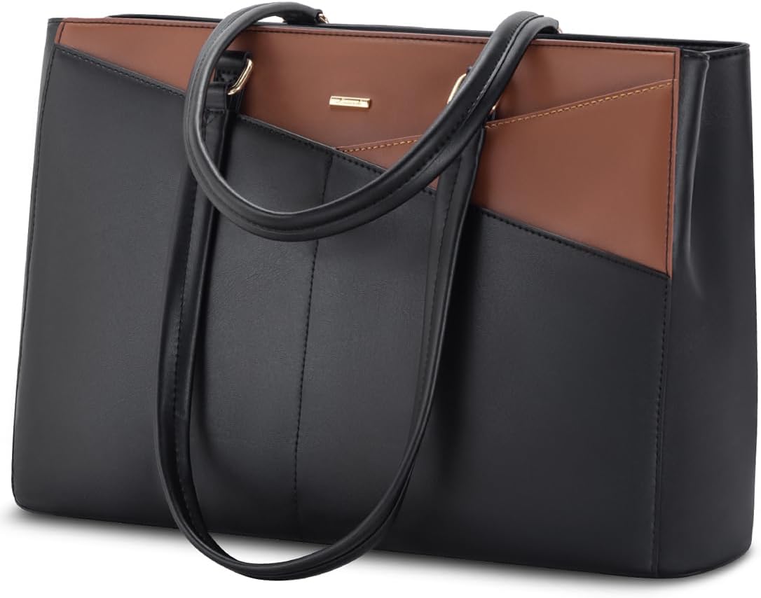 LOVEVOOK Laptop Tote Bag for Women - Stylish Work Briefcase