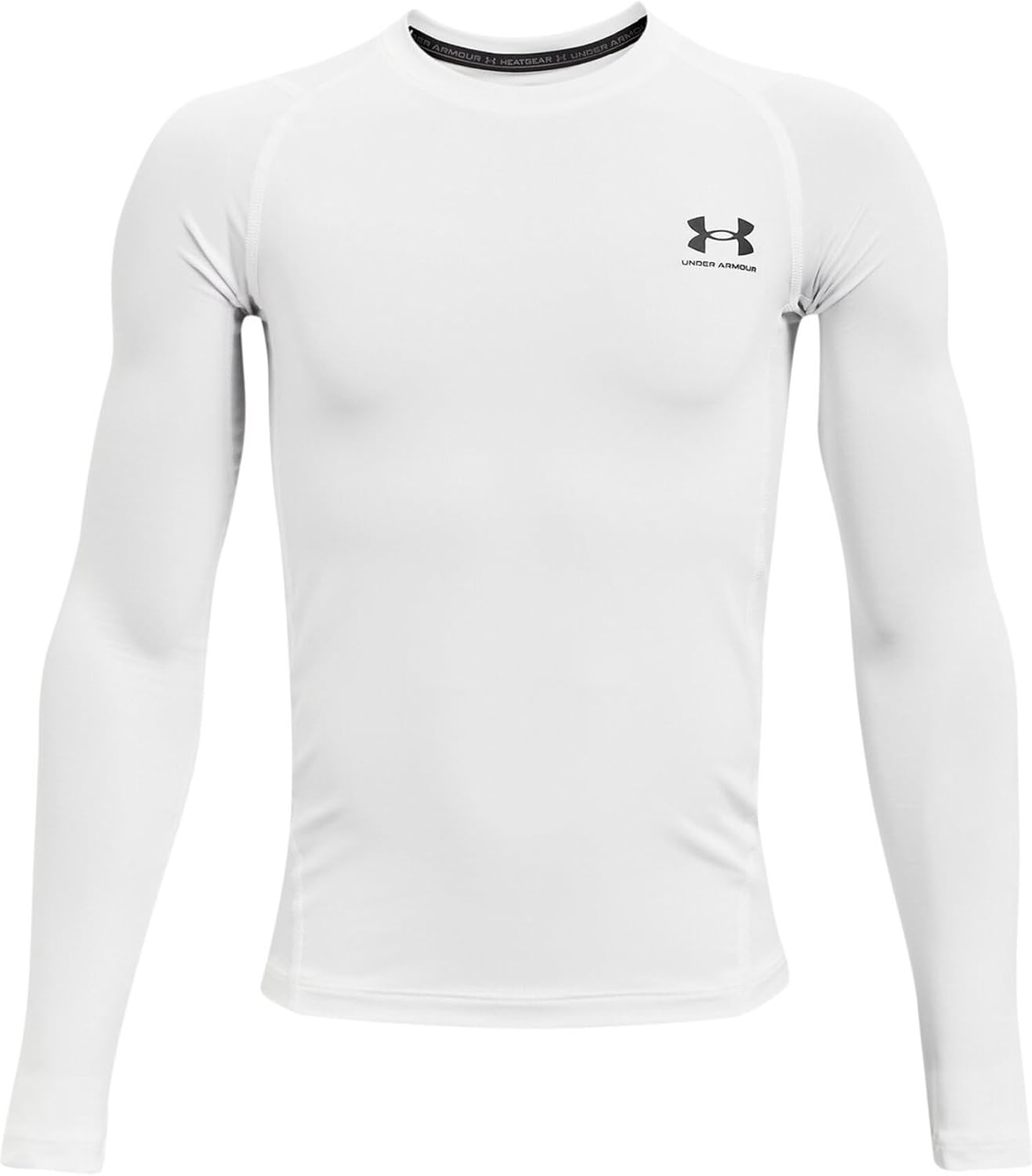 Under Armour Boys' HeatGear Long-Sleeve T-Shirt for Comfort