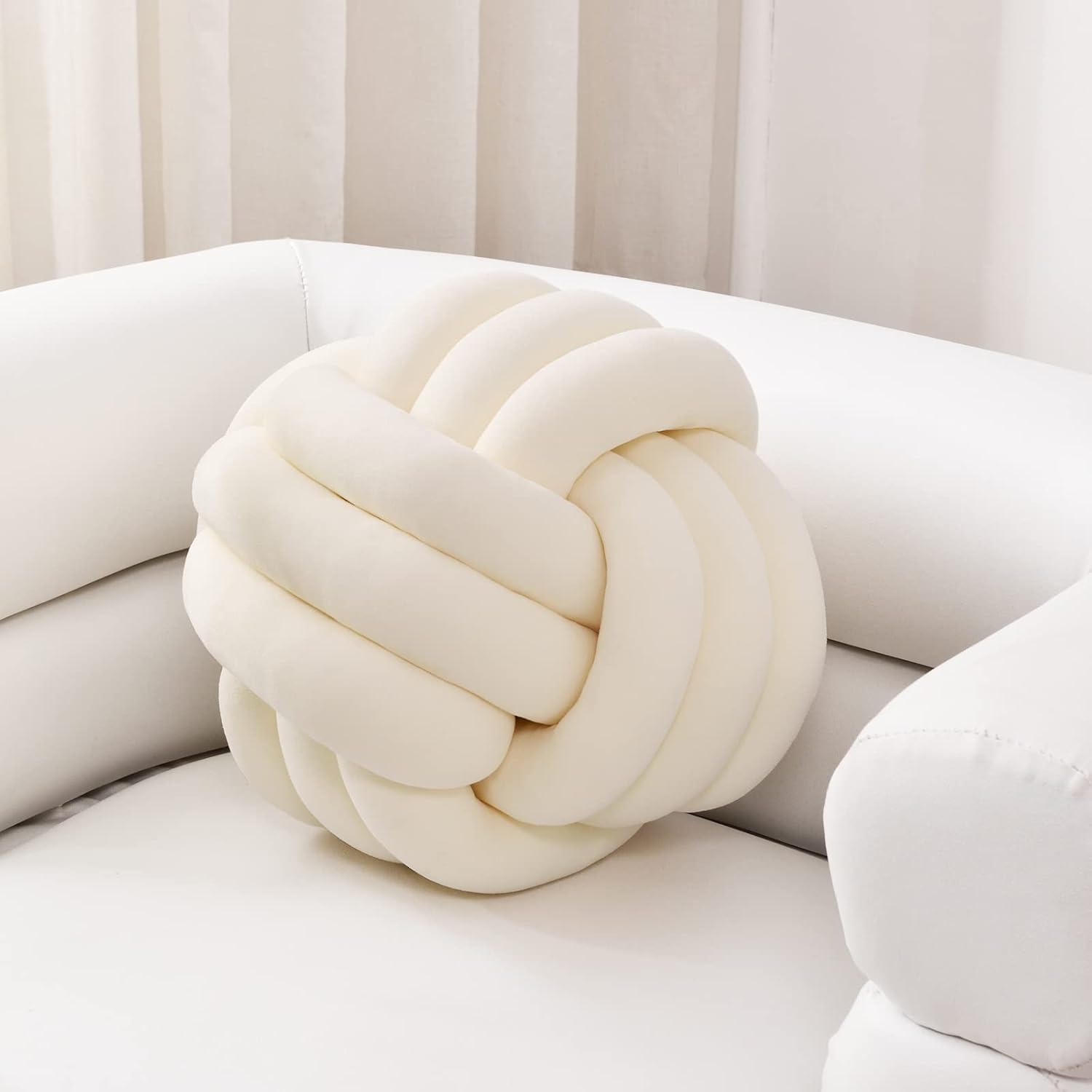 Sioloc Soft Knot Ball Pillows for Cozy Home Decoration