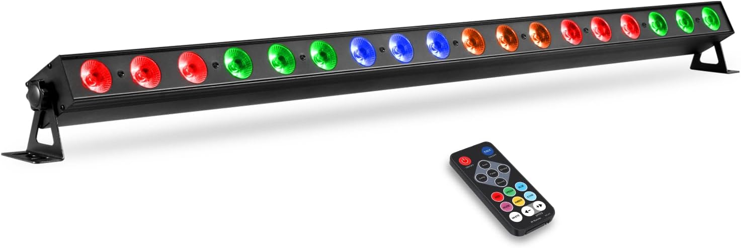 LED Stage Wash Light Bar with 18 LEDs for Stunning Effects