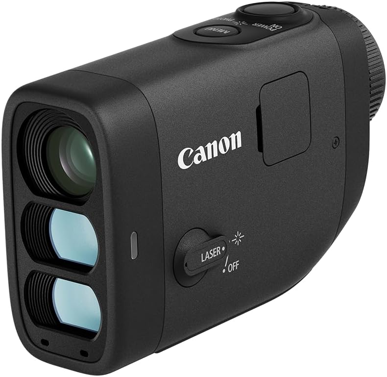 Canon Golf Laser Rangefinder, 6-12x Zoom, Slope Correction