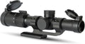 Monstrum Banshee 1-6x24 LPVO Rifle Scope with Offset Mount - Versatile