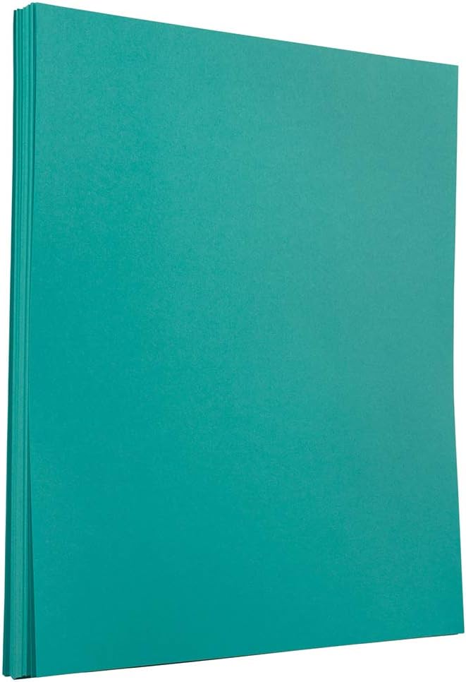 JAM PAPER Sea Blue 24lb Paper - 500 Sheets for All Needs