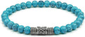 Kartini Studio Turquoise Bracelet - Sterling Silver Bead Men's