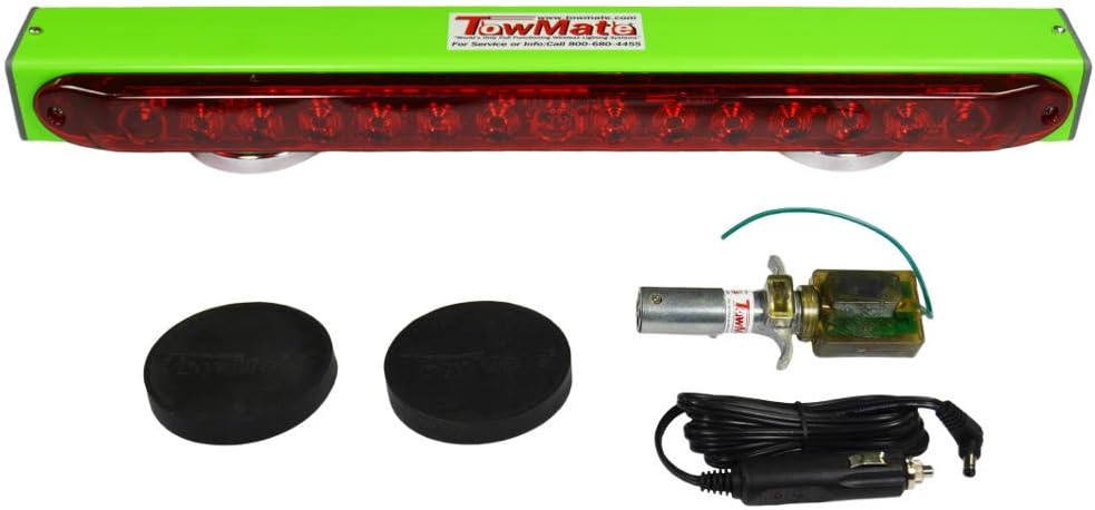 TowMate TM22G Lime Light Wireless Tow Light Bar for Safety