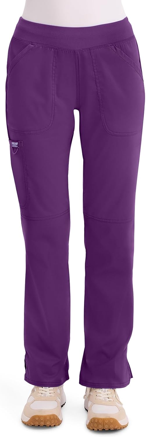 Cherokee Women Scrub Pant with 4 Pockets and Stretch Fabric