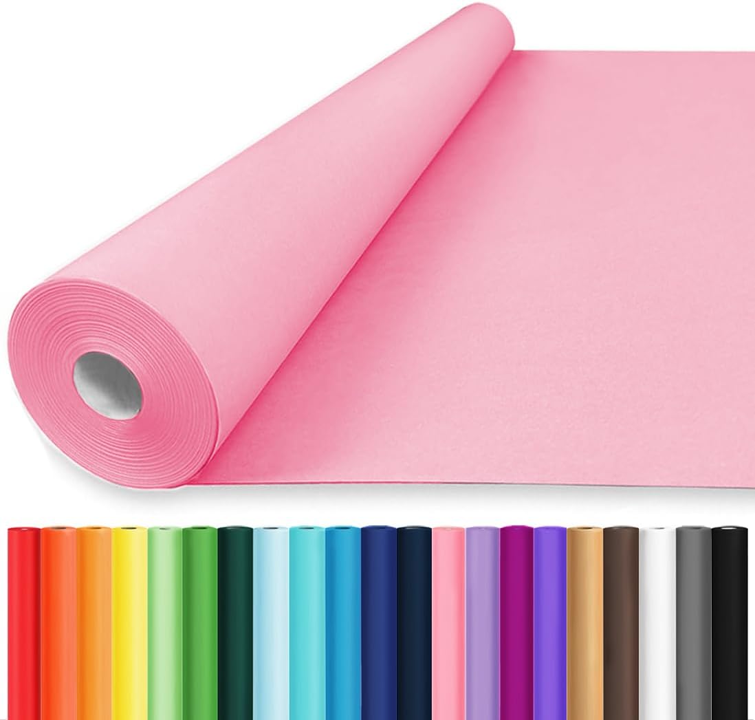 Vanhench Pink Wrapping Paper Roll for All Your Gift Needs