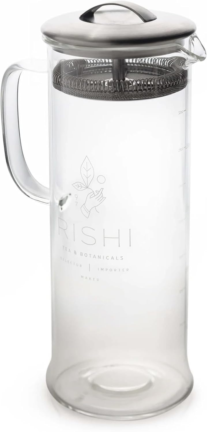 Rishi Tea Simple Brew Teapot for Perfect Loose Tea Preparation