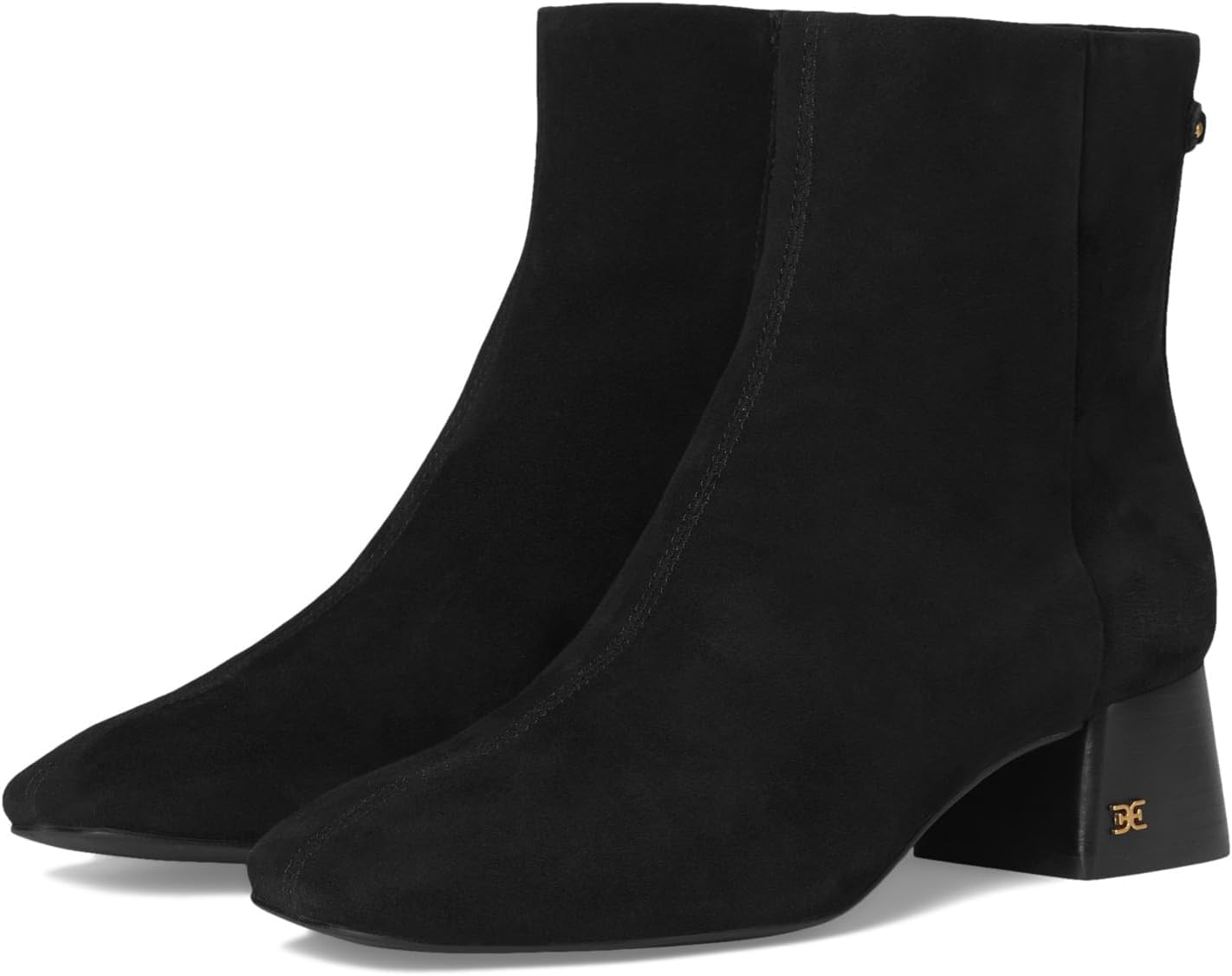 Sam Edelman Paige Ankle Bootie with Block Heel and Zipper