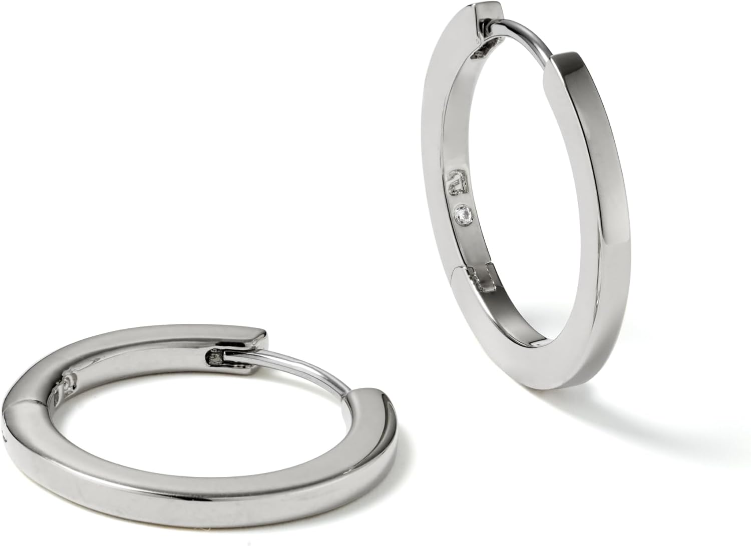 Trendy Huggie Hoop Earrings for Women - 14K Gold Plated Hoops