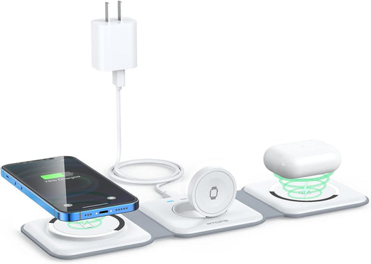 RTOPS 3-in-1 Magnetic Wireless Charger