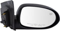 Passenger Side Power Heated Mirror Textured Black for 2010-12 Dodge