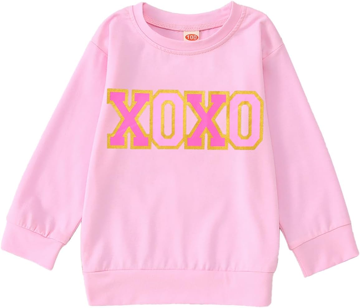 Ritatte Toddler XOXO Sweatshirt - Cozy Valentine's Style