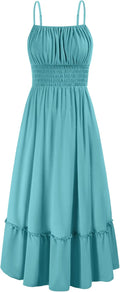 GRACE KARIN Womens Summer Sleeveless Spaghetti Strap Maxi Dress