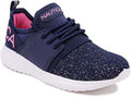 Nautica Kids Metallic Fashion Sneaker Lace-Up - Comfortable Everyday